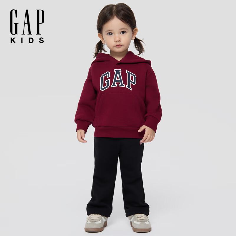 Gap Girls  Big & Little Kids  Fall Logo Flared Fleece Pants 130 cm (8-9Y)