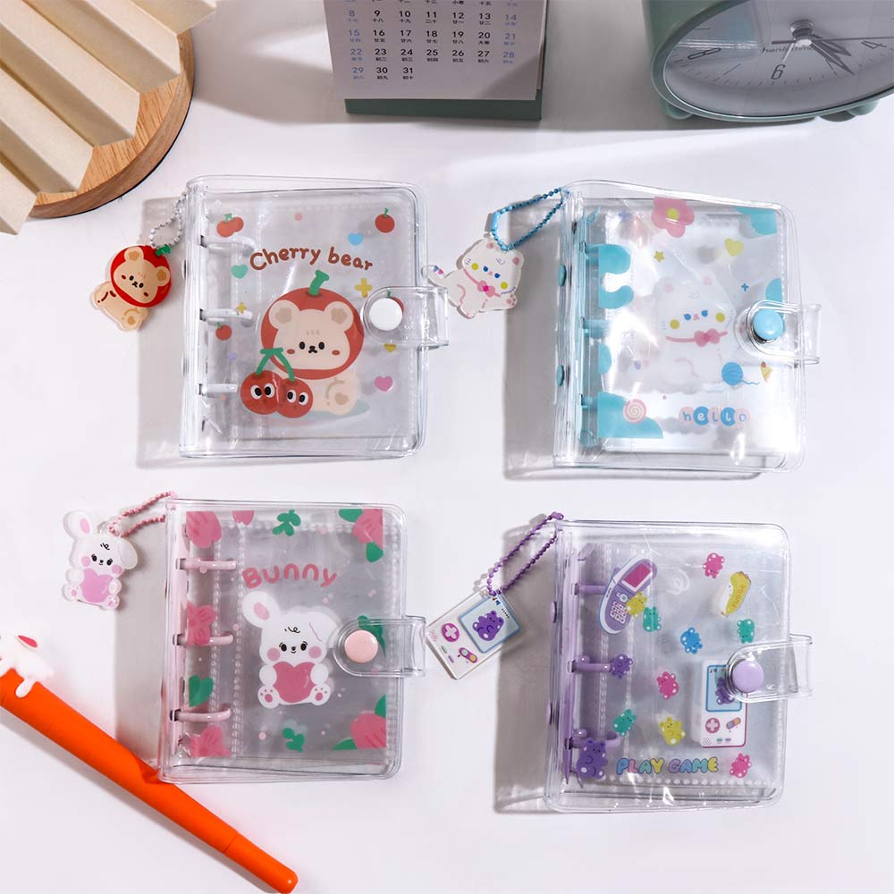 Planner 3 Hole Hand Book Mini Photo Album Loose Leaf Notebook Binder Ring Notebook Binder Notebook