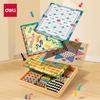 Deli YW154 12-in-1 Kids' Educational Board Game Set