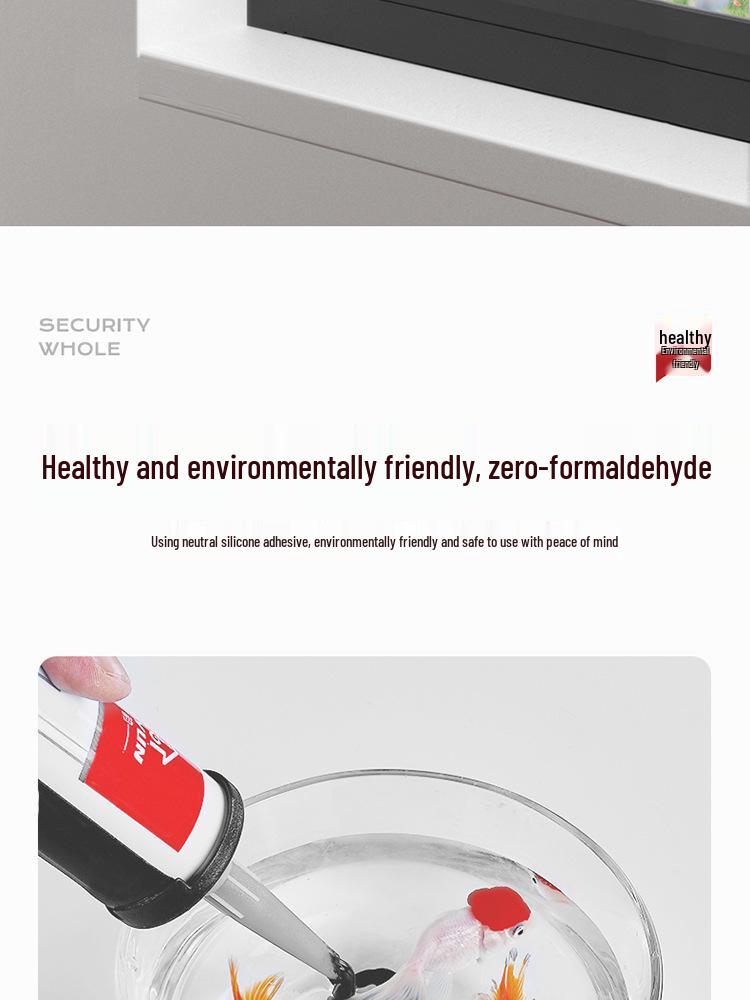 Silicon Negru Impermeabil Etanșant pentru Ferestre și Uși pentru Chituire Margine Goluri, Adeziv Sticlă Anti-Mucegai