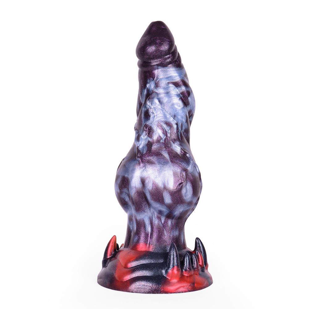 Realistic Canine Penis Dildo - Animal-Shaped Anal Plug for Women, Fantasy Adult Toy with Lifelike Texture, Adult Sex Toys