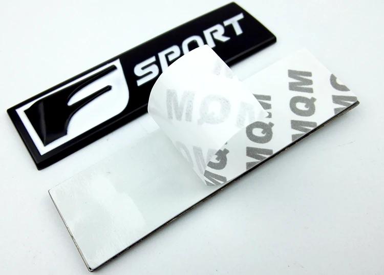 Car Sticker F-SPORT Logo Fender Decal Trunk Letter Badge for Lexus Toyota Honda Nissan Mercedes Benz Jaguar Volvo Decoration ZZ25