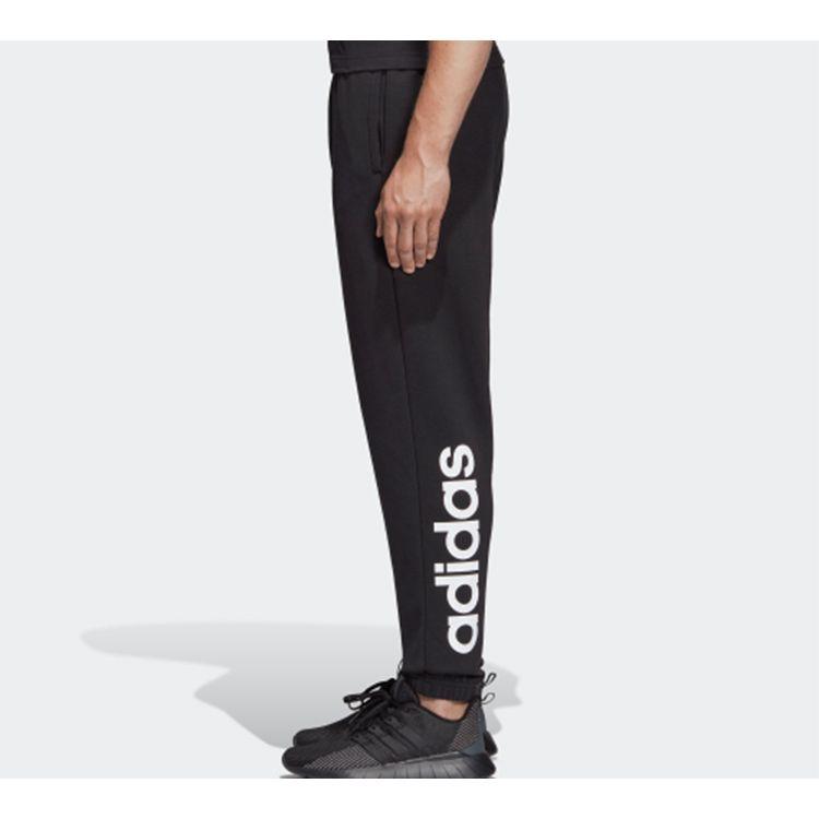 Adidas Neo Logo Knit Joggers Men Bottoms Black DQ3081
