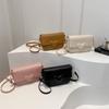 Chic Pu Leather Small Crossbody Bag For Women In Trendy Summer Colors Elegant Design