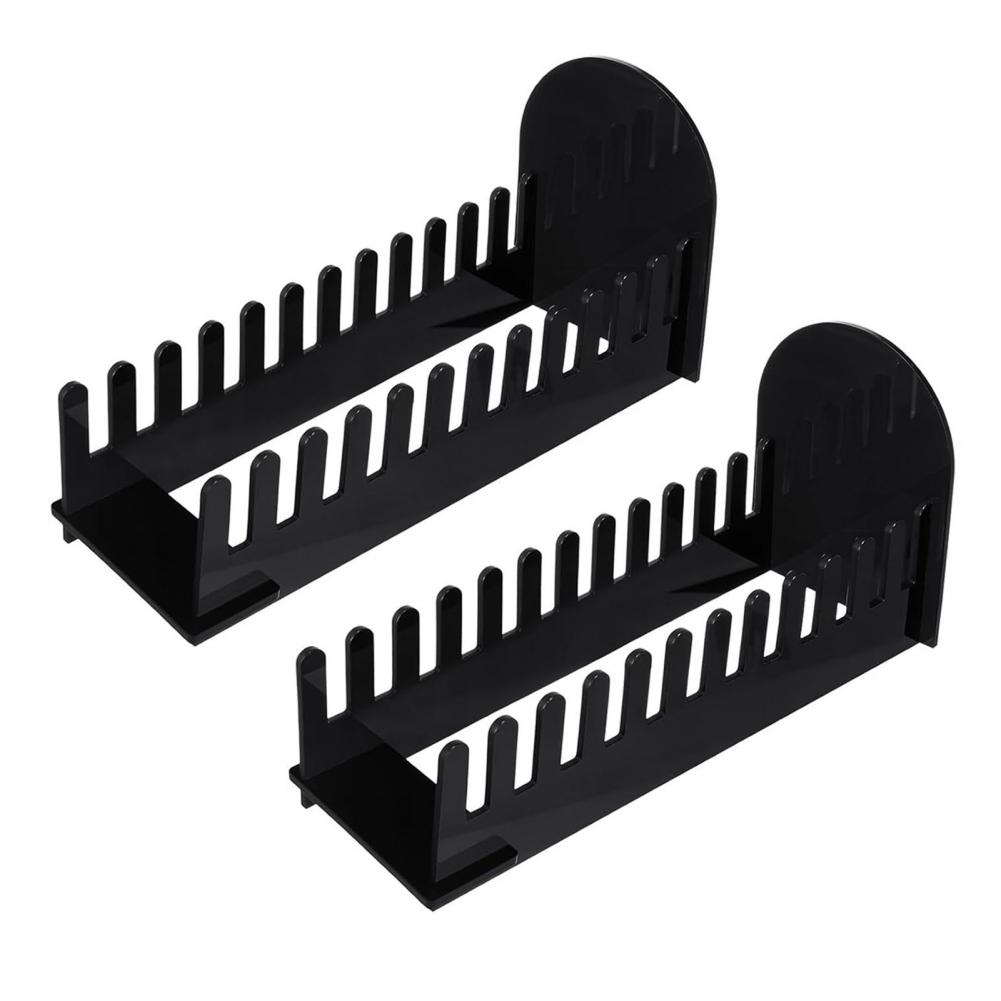 1/2/3 Pcs 12 Tier Greeting Card Display Stand Acrylic Postcard Booth Art Display Shelf Rack Jewelry Card Holder for Tabletop