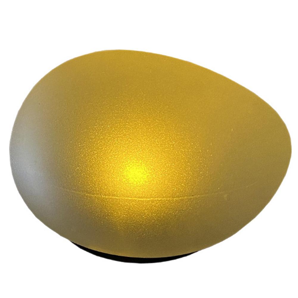 Glow Cobble Stone IP55 Waterproof Solar Floor Light 600mAh Garden Lawn Light Last Up To 8H Solar Cobble Stone Lamp for Yard Lawn