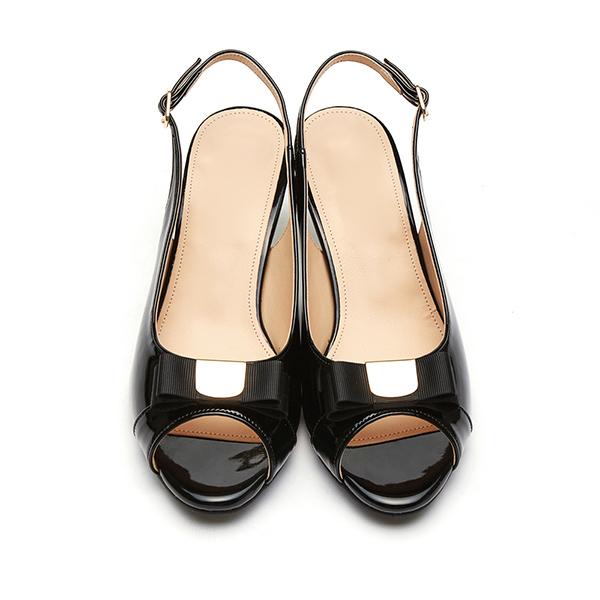 Elcanto Mats Women'S Color Block Ribbon Sandals 6Cm Lcww59M326