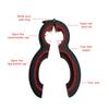 6 In 1 Multi Function Twist Bottle Opener, All In One Jar 8 Shaped Gripper Can Wine Beer Lid Twist Off Jar Opener Claw