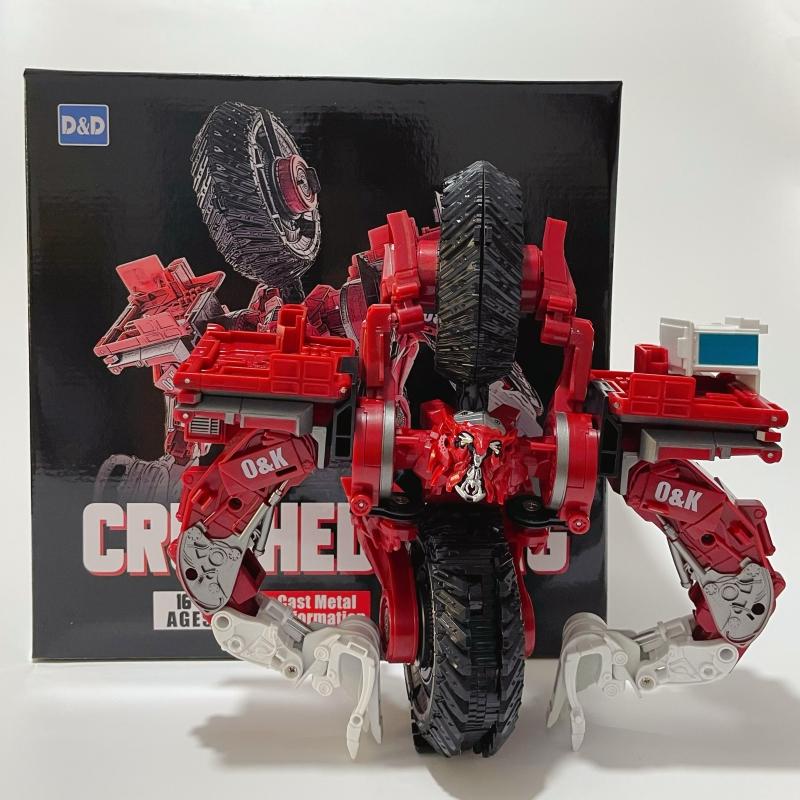 TAIBA 8 IN 1 Big Devastator Toys Transformation Action Figure Robot Car Anime Series Model Classic Boy Kids Gift DD01 DD04
