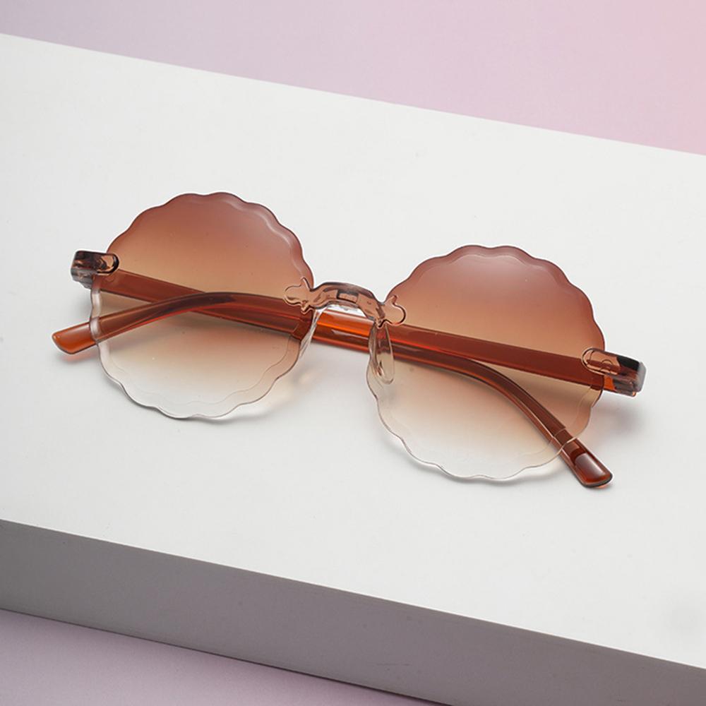 Candy Color Children'S Sunglasses Gradient Sun Glasses Round Frame Sunglasses Eyewear Outdoor Baby Shades Colorful Goggles
