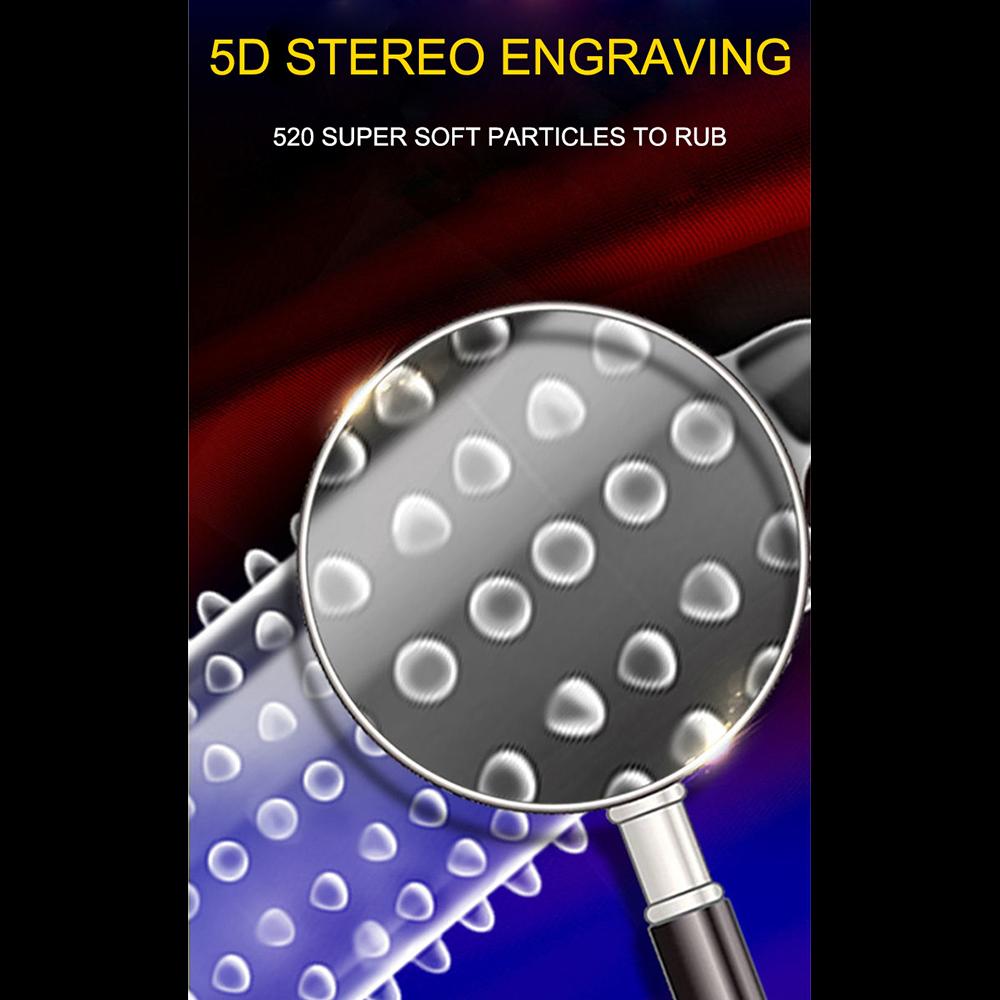 Super Dotted Large Spike Condom  Natural Latex Rubber Condoms For Men Sex Toys Contraception Penis Sleeve