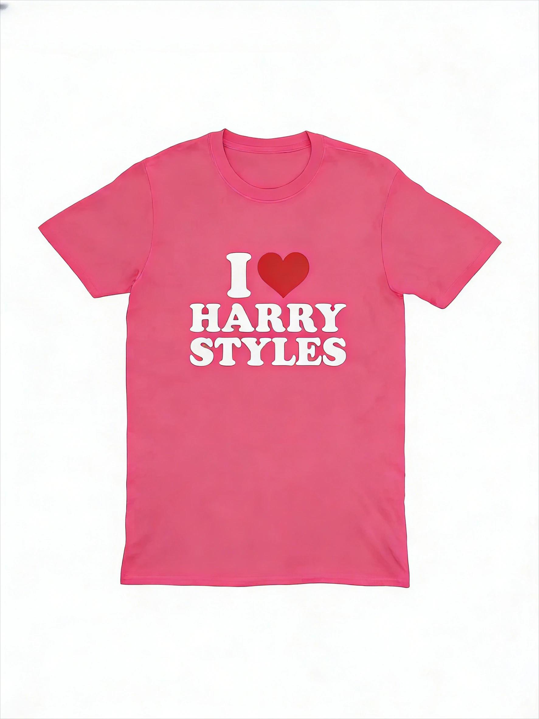 

2026 Latest Version of Love Harry Styles Unisex Women New Album Comfortable Breathable High Quality Inspired By Y2K Style 4XL