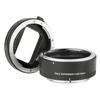Ring 12mm 24mm AF Autofocus Extension Metal Macro Adapter Ring for Nikon Cameras DG-Z Close-Up Set, + Tube, Black, Z-Mount