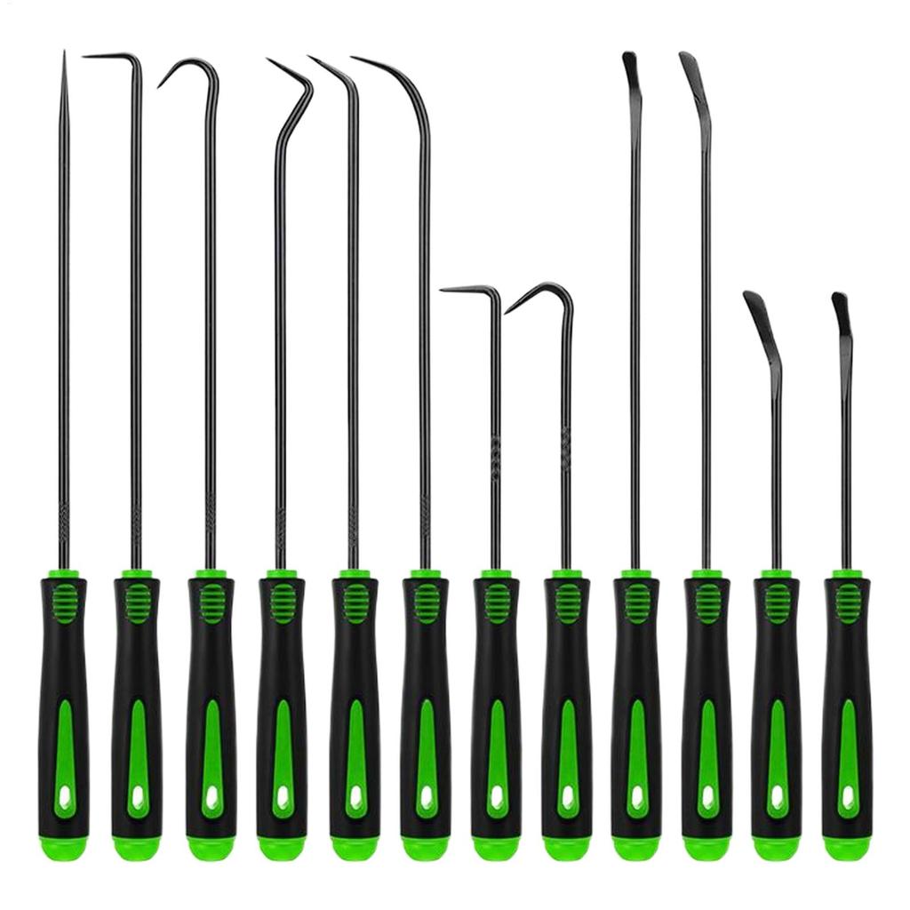 10/12pcs Precision Pick and Hook Set Car Auto Oil Seal/O-Ring Seal Gasket Pick Mini Precision Hooks Professional Puller Remover