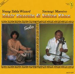 

CD ZAKIR HUSSAIN & USTAD SULTAN KHAN - Young Tabla Wizard - Sarangi Maestr SNCD4487 Chhanda Dhara 1987 Germany World Music Used