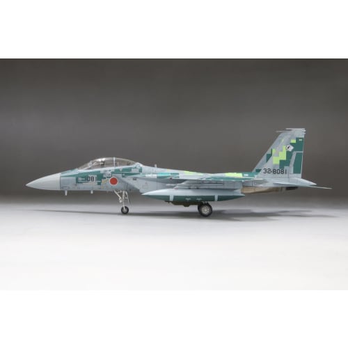 Fine Molds 1/72 Jet Aircraft Series, Japan Air Self-Defense Force F-15DJ Aggressor, Digital Camouflage, Green, Plastic Model, FK05 (Airplane)