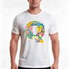 Letter Q Tshirt Summer Casual Cotton Tee Oversized Streetwear Tops Vintage Graphic Print Loose Fit Short Sleeve