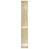Bookshelf 5 Shelves Sonoma Oak Finish 80.5 X 23.5 X 162.5 Cm Particleboard