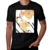 Washed Out Daffodils Tshirt Simple Casual Short Sleeve Cotton Tshirt