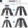 INNOREL Carbon Tripod Camera 36MM Pipe Diameter Nut Lock Type Load Capacity 25KG 4 Tiers Telescopic Panorama Tube Diameter Bowl Adapter Video Digital