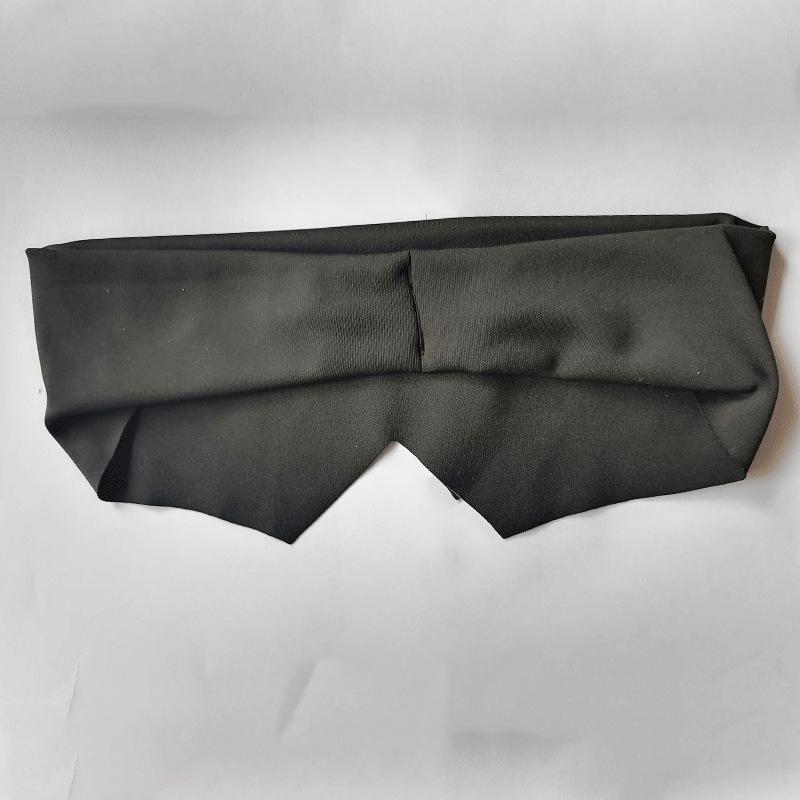 Anime Jujutsu Kaisen Gojo Satoru Same Eye Mask Glasses Cosplay Accessories Black PU Eye Patch For Men Gift Prop Accessories