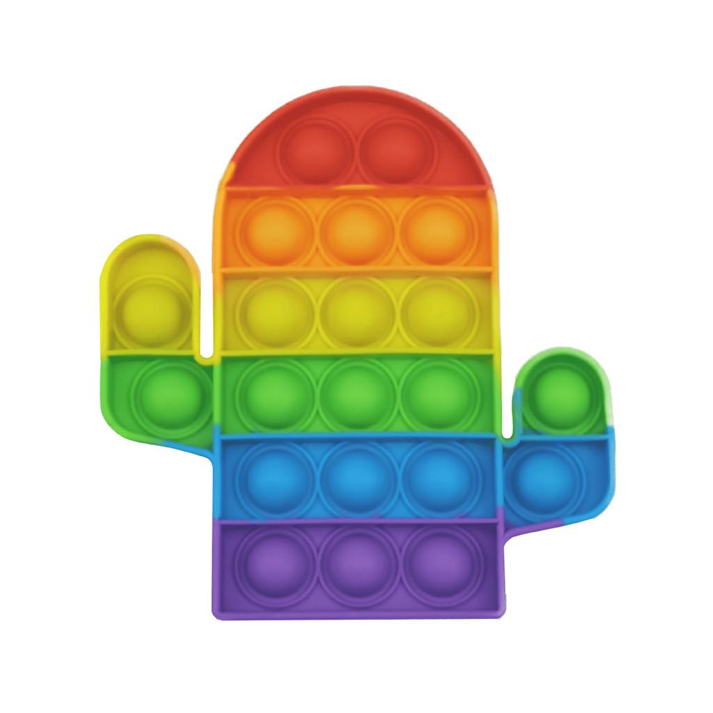 

Радужный Убийца Крыс Пионер Силикагель Пресс Счастливая Головоломка Пузырь Детская Игрушка Style H