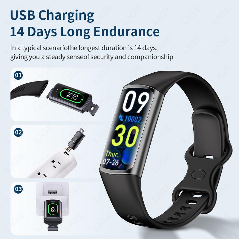 Smartwatch Sports Fitness Tracker Smart Watch For Men Women Heart Rate Blood Oxygen Sleep Monitor Waterproof Smart Bracelet