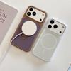 For Magsafe Magnetic Wireless Charging Solid Color Liquid Silicone Phone Case For iPhone 17 Pro Max 17 17 Pro Bumper Back Cover
