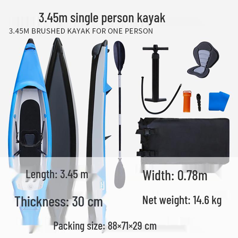 KOETSU Two-Person Drop-Stitch Inflatable Kayak
