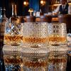 Luxury Rotating Crystal Whiskey Glass