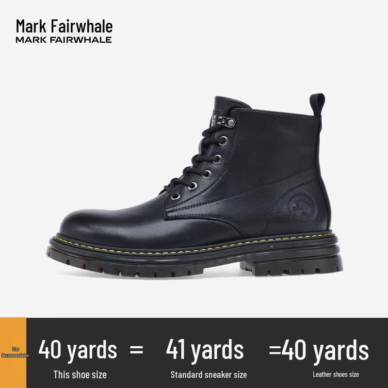 Mark Fairwhale Men's High-Top Martin Boots