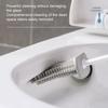 Wall Mounted Toilet Brush Energy-Saving Efficient Toilet Brush Cleaner Toilet Bowl Brush Toilet Brushes & Holders For Household