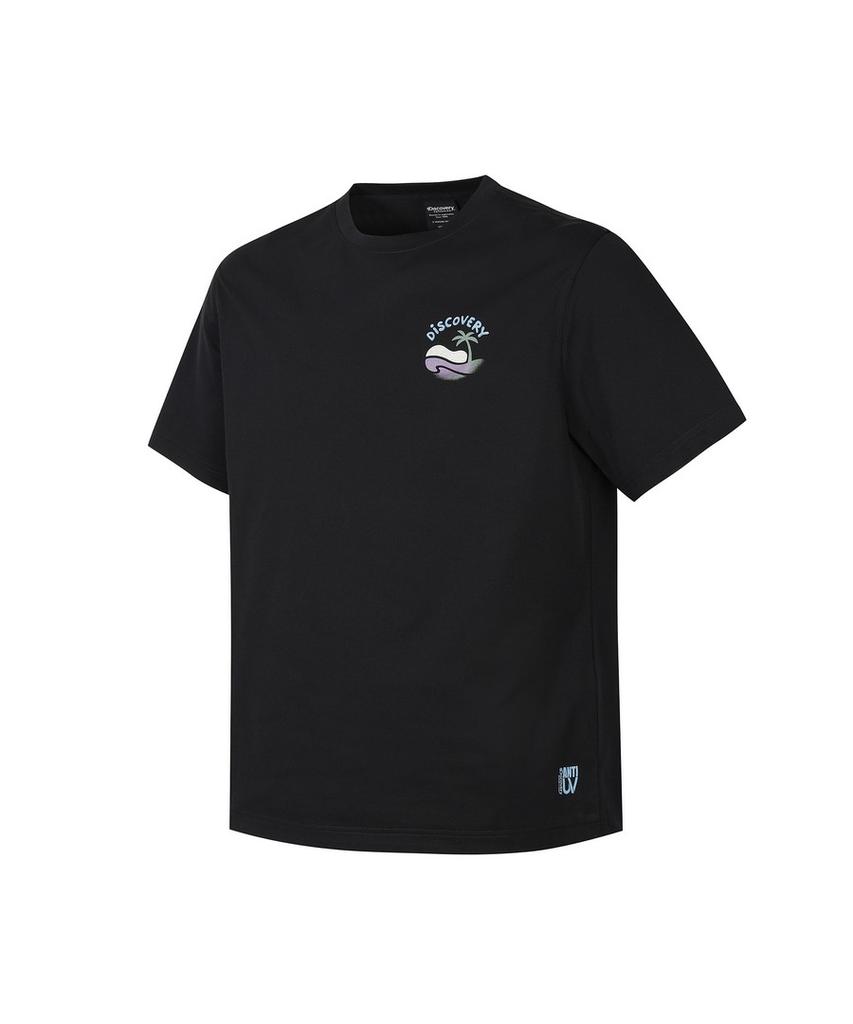 DISCOVERY EXPEDITION Hot Summer Essential Short Sleeve Water T-Shirt (Black)