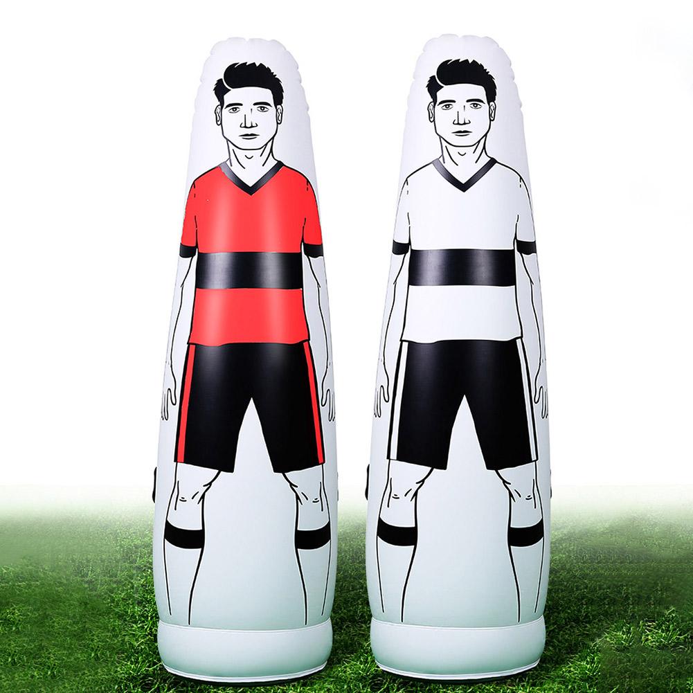 160CM Inflatable Football Training Goal Keeper PVC Footabll Free Kick Training Barrier Dummy for Children Adult
