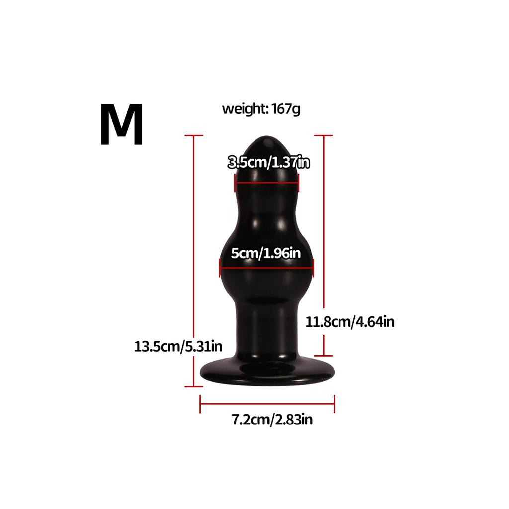 Set de Bolas Anales y Tapón de Estiramiento para Hombres y Mujeres - Kit Entrenador Anal para Principiantes con Tamaños Graduales, Masajeador de Glúteos para Juego en Solitario o en Pareja