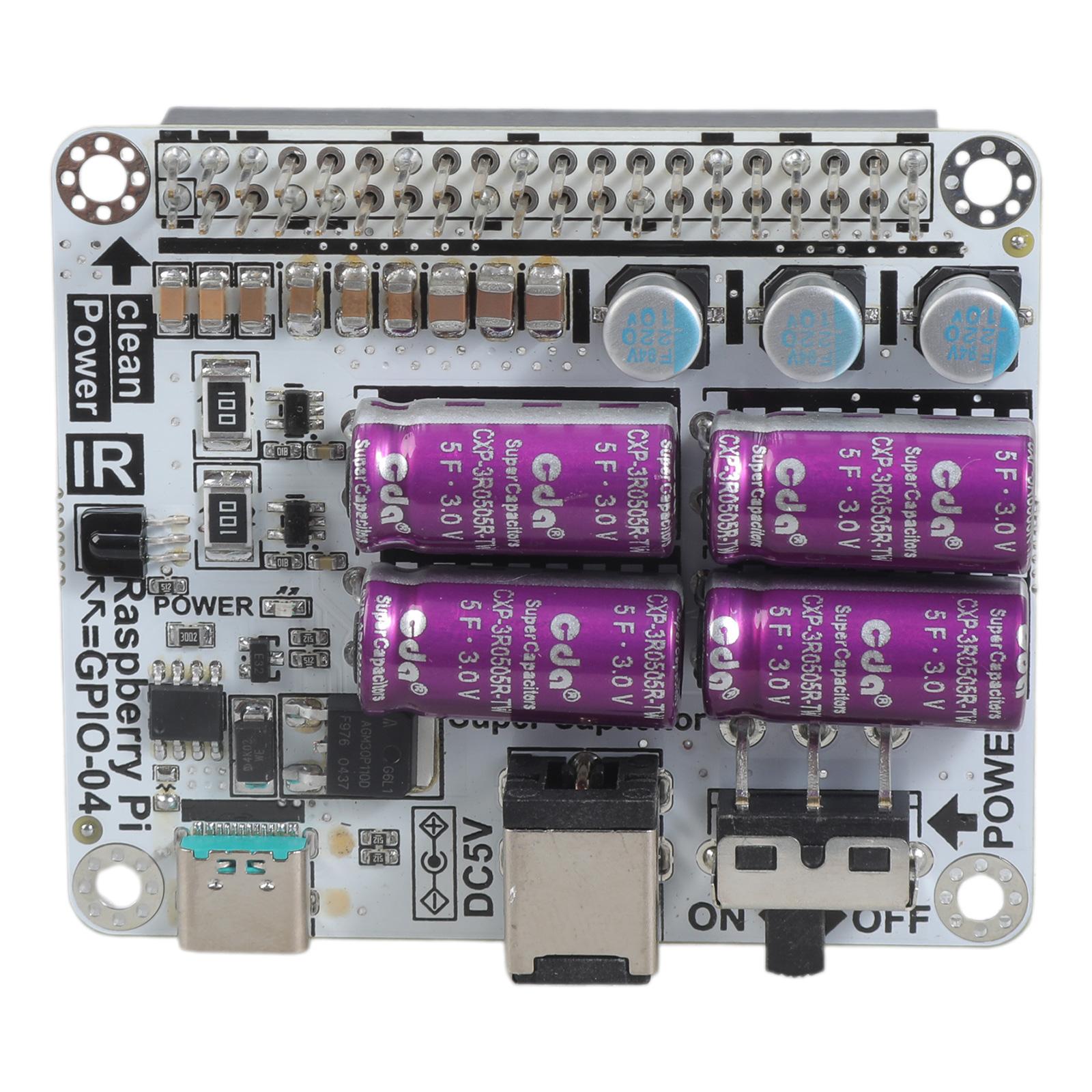 

HiFi Power Filter Farad Capacitor Effective Power Purification Board For RPi moode volumio