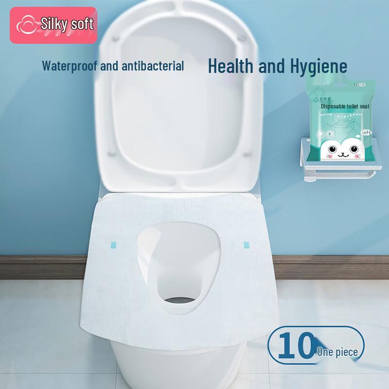 Disposable Travel Toilet Seat Covers 10 Count