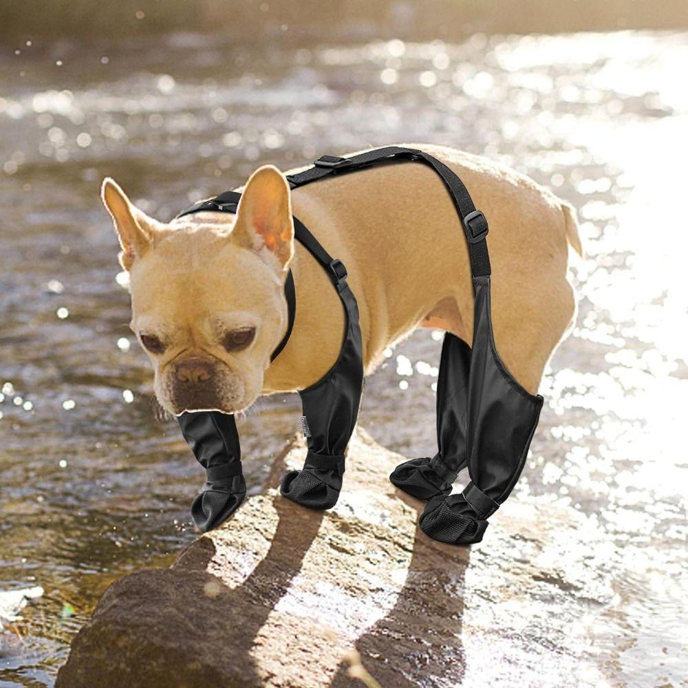 Waterproof Dog Paw Boot Leggings Adjustable Pets Paws Protector Practical Dog Shoes Walking