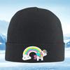 Unicorn Rainbow Clouds Wings Pretty Unisex Women Unisex Knitted Hat Beanie Pullover Cap Winter Thermal Warm Christmas Outdoor