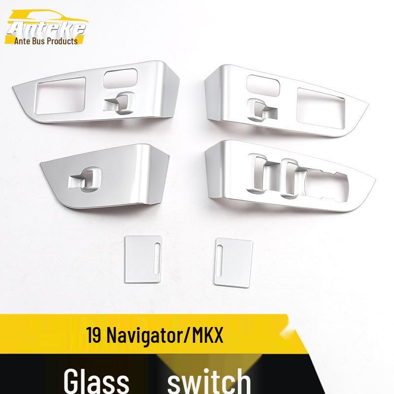 Fits 19 Navigator/MKX Models: Electroplated Window Switch Decorative Frame