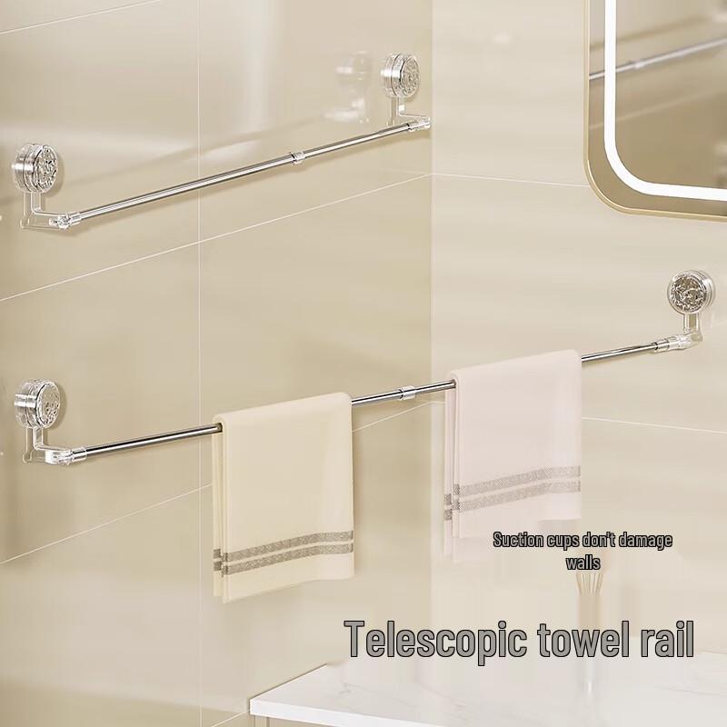 

Jialifang Suction Cup No-Drill Towel Rack