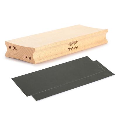 Bloco de Lixar de Raio para Guitarra Bloco de Lixar de Raio Duas Vias de Madeira para Nivelamento de Trastes Escala