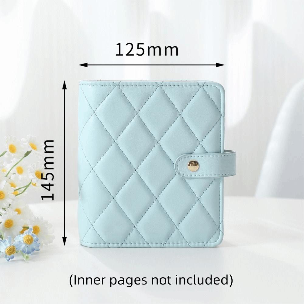 Clear Pockets Necklace Binder Storage Book PU Leather Jewelry Packaging Box Gift Giving