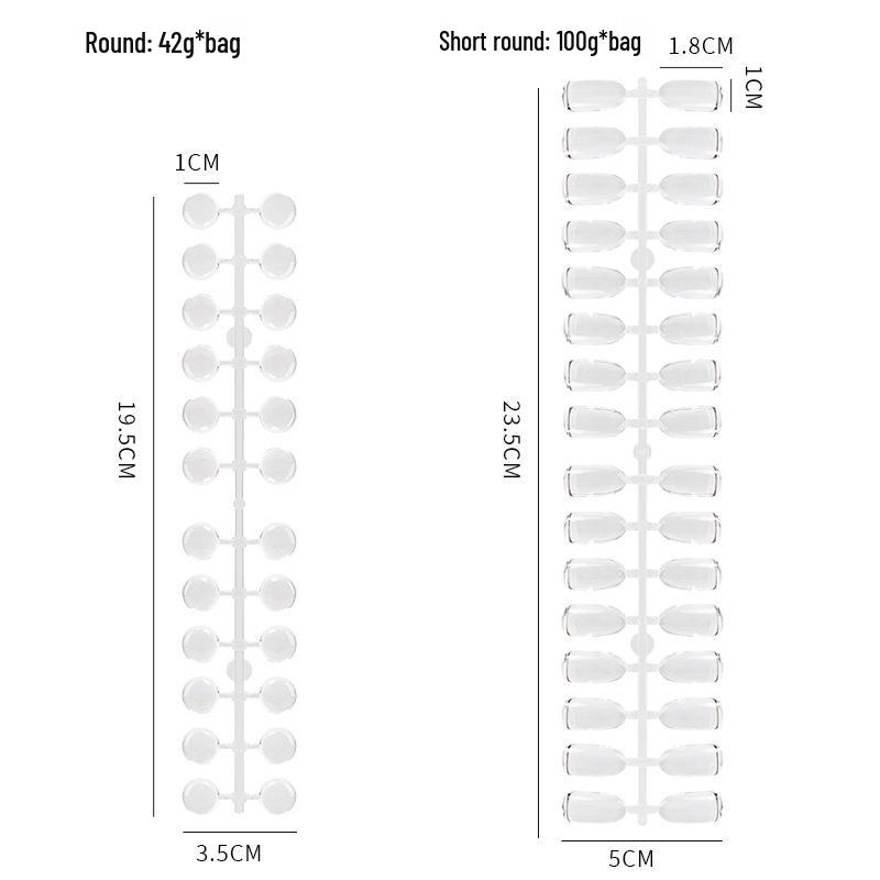 Nail Tips Color Chart Gel Polish Display Board