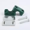 1pcs 6.4-44.5mm Diameter Pipe Bolted Plastic Clip Single Hole Standard Hydraulic Pipe Clamp Tube Fastener Assortment Kit Durable
