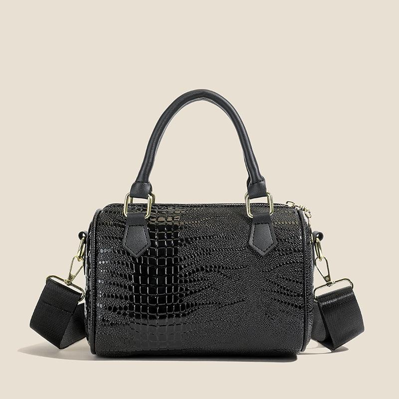 Bag crocodile pattern 2025 new fashion simple urban niche one shoulder crossbody handbag women's bag
