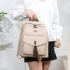 Tassel Large Capacity Outdoor Female Backpack Student Schoolbag
