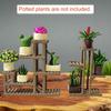 1/64 Mini Plant Shelf Doll House Decor Garden Scene Photography Props Miniature Dollhouse