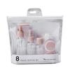 ECARLA Travel Bottle Set 8-in-1 – Sada cestovních lahví 8-v-1