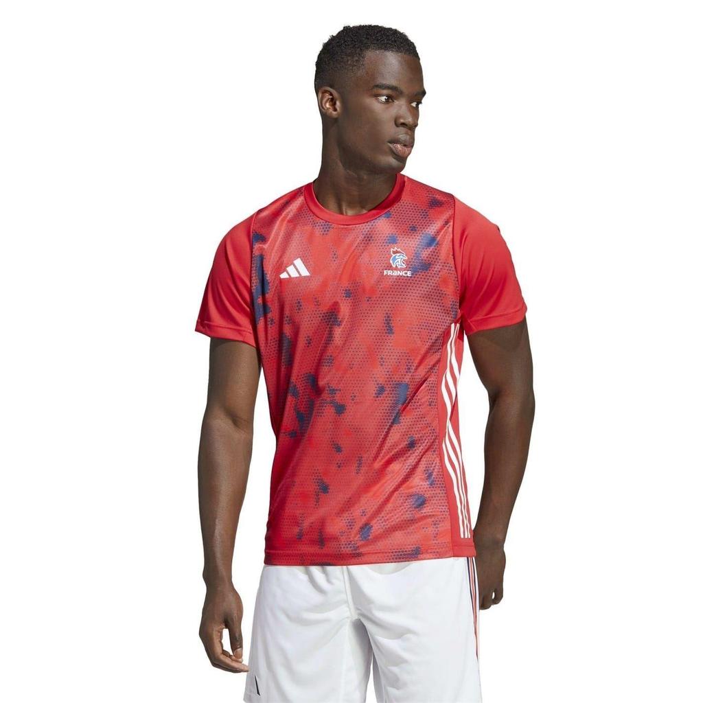 Adidas Mens France FFR Handball T-Shirt